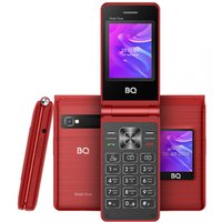 Кнопочный телефон BQ BQ-2412 Shell Duo (красный)