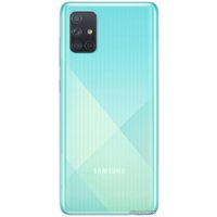 Смартфон Samsung Galaxy A71 SM-A715F 8GB/128GB Восстановленный by Breezy, грейд C (голубой)