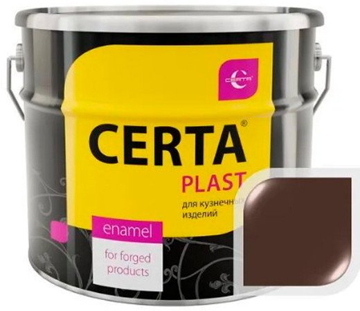 

Эмаль Certa Plast RAL8019 10 кг (полуглянцевый шоколад темный)