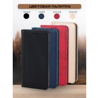 Чехол для телефона Case Book для Honor X7b (темно-красный)