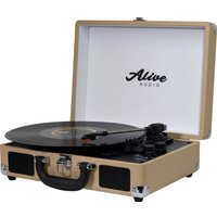 Виниловый проигрыватель Alive Audio Glam Latte