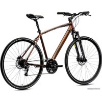 Велосипед Merida Crossway 40 L 2021 (бронзовый/коричневый)