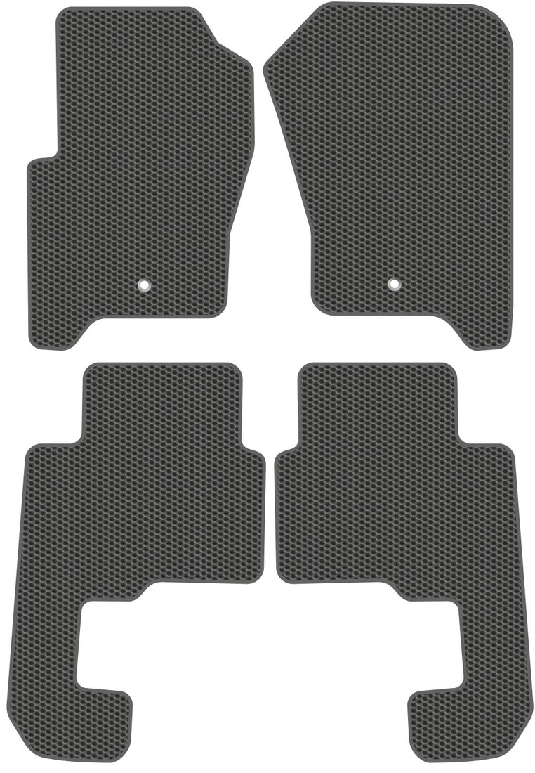 

Комплект ковриков для авто Alicosta Land Rover Discovery III (suv / L319) 2004 - 2009 (серый)