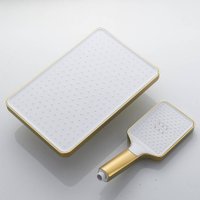 Душевая система  Shevanik S4436G (золотой сатин)