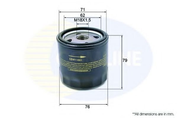 

Масляный фильтр Comline CDW11001