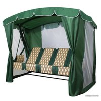 Садовые качели Arno-Werk Оазис Люкс Плюс 2016-КД-40/Л+ (зеленый)