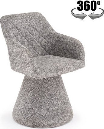 Стул с подлокотниками Halmar K603 (серый)