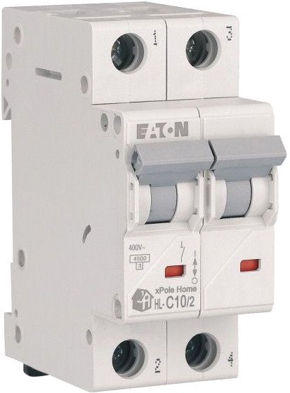 

Выключатель автоматический Eaton HL-C102 2P 10A C 4.5кA 2M 194769