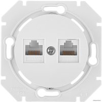 Розетка компьютерная Bylectrica Прованс РК216-6312 (белый)