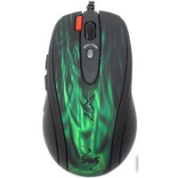 Игровая мышь A4Tech XL-750BK (Green Fire)