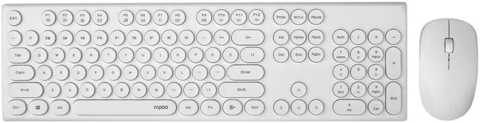 Офисный набор Rapoo X260S (белый)