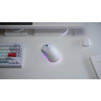 Игровая мышь Keychron M3 Wireless 1K Pixart PAW3395 (белый)