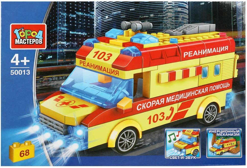 

Конструктор Город мастеров Автомобиль Реанимации 50013-ZH