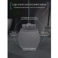 Ершик для унитаза FORA Brilliant FOR-BRL025