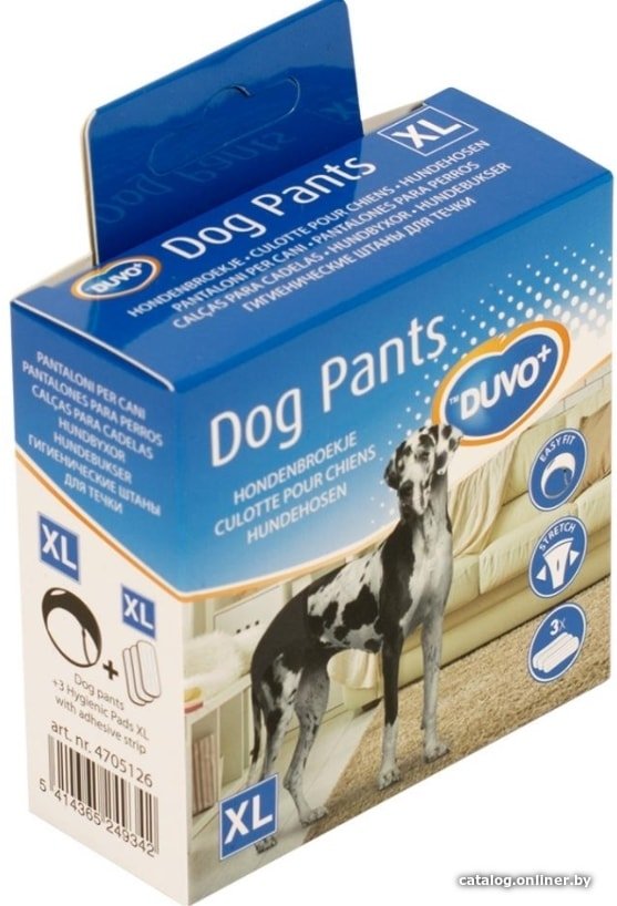 Трусы гигиенические  Duvo Plus Dog Pants XL