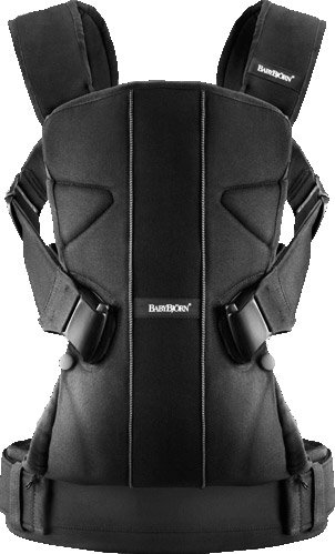 BabyBjorn One Cotton Mix (черный)