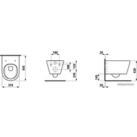 Унитаз подвесной Laufen Kartell 8203370200001 (без сиденья)