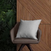 Декоративная подушка Волшебная ночь 40x40 777703 (рогожка, пепельно-серый)