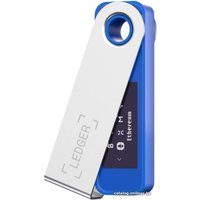 Аппаратный криптокошелек Ledger Nano S Plus (синий)