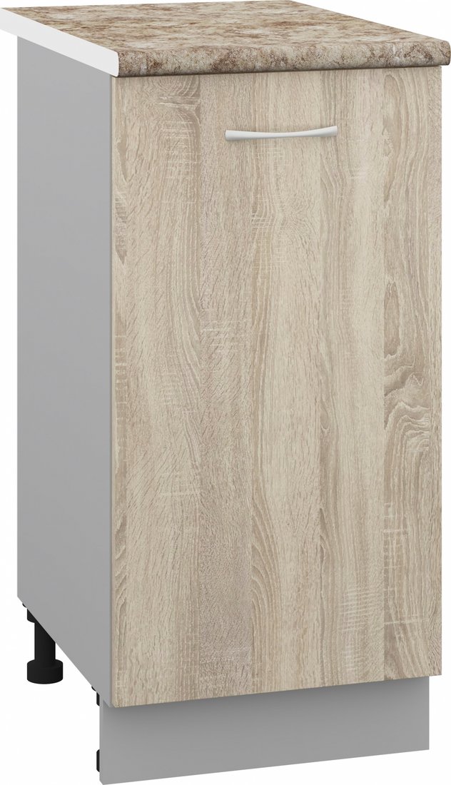 

Шкаф напольный Кортекс-мебель Корнелия Лира НШ40р (дуб сонома/мадрид)