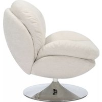 Интерьерное кресло Signal Brigitte Brego 22 (светло-бежевый/хром)