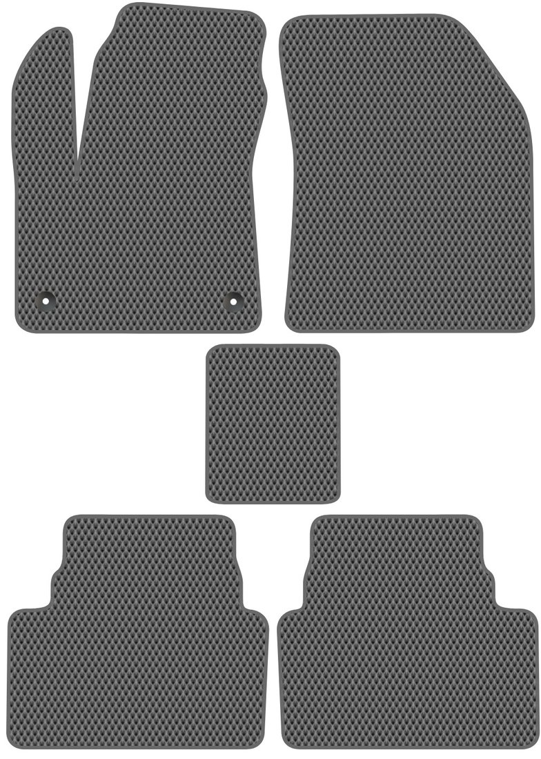 

Комплект ковриков для авто Alicosta Citroen C5 Aircross I (suv) 2022 - Н.В. (серый, ромб)