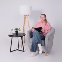 Торшер AksHome Riviera E27 (белый)