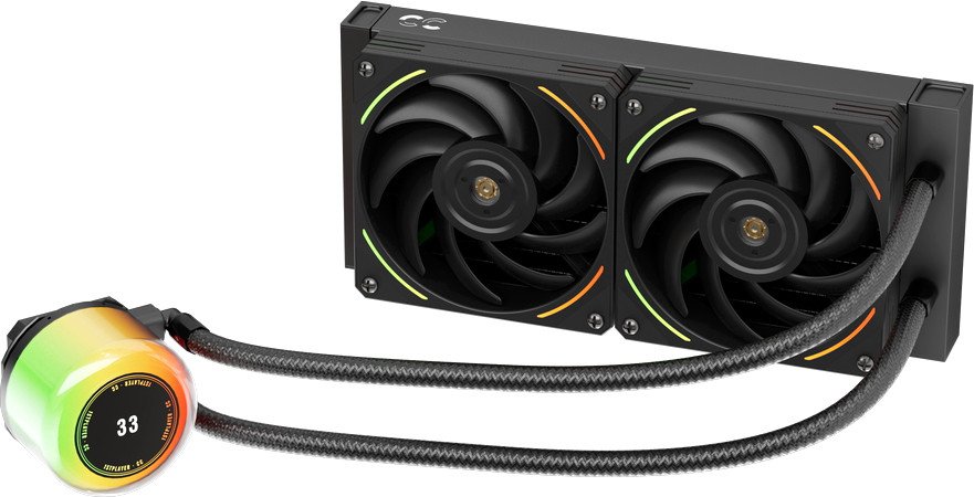 

Система жидкостного охлаждения для процессора 1stPlayer CC 240 (черный)