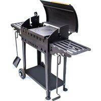Мангал для дачи Вулкан Гриль М 5 мм на колесах