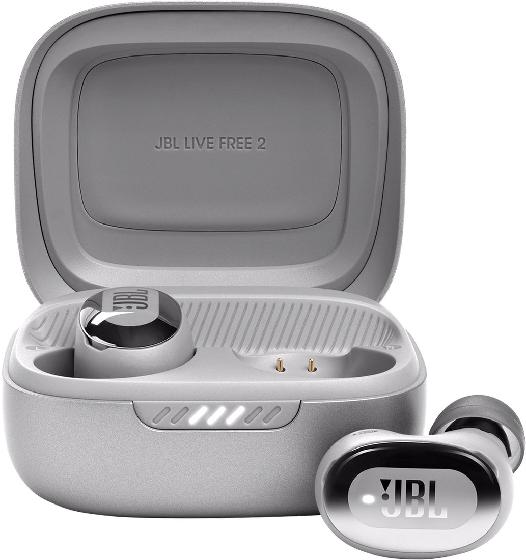 

Наушники JBL Live Free 2 (серебристый)