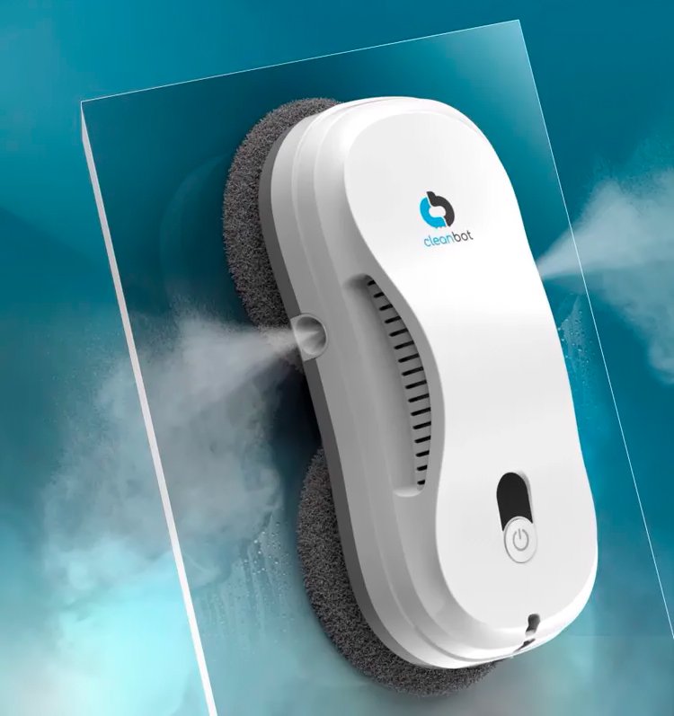 

Робот для мытья окон Cleanbot Mini (c набором салфеток из микрофибры 14 шт)