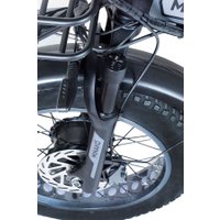 Электровелосипед Minako F10 Dual PRO 2025 (серый)