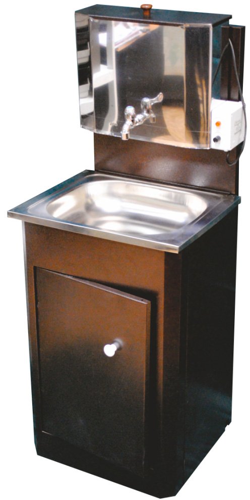 

Умывальник для дачи Петромаш Дачный с ЭВН 15 л (античная медь, мойка нержавейка)