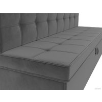 Диван Лига диванов Техас 340 (велюр серый)