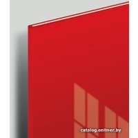Магнитно-маркерная доска BRAUBERG стеклянная 40x60 см (красный)