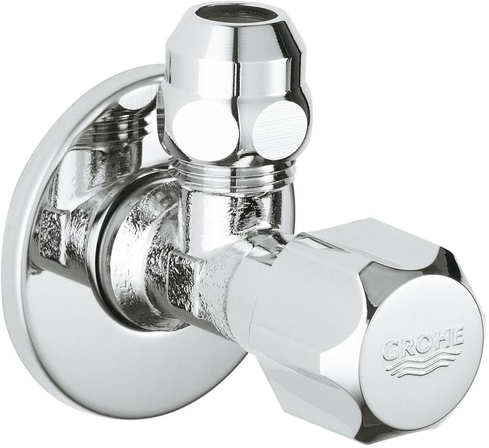 

Запорная арматура Grohe Вентиль горизонтальный для смесителя 1/2"x3/8" с цангой 2201700M