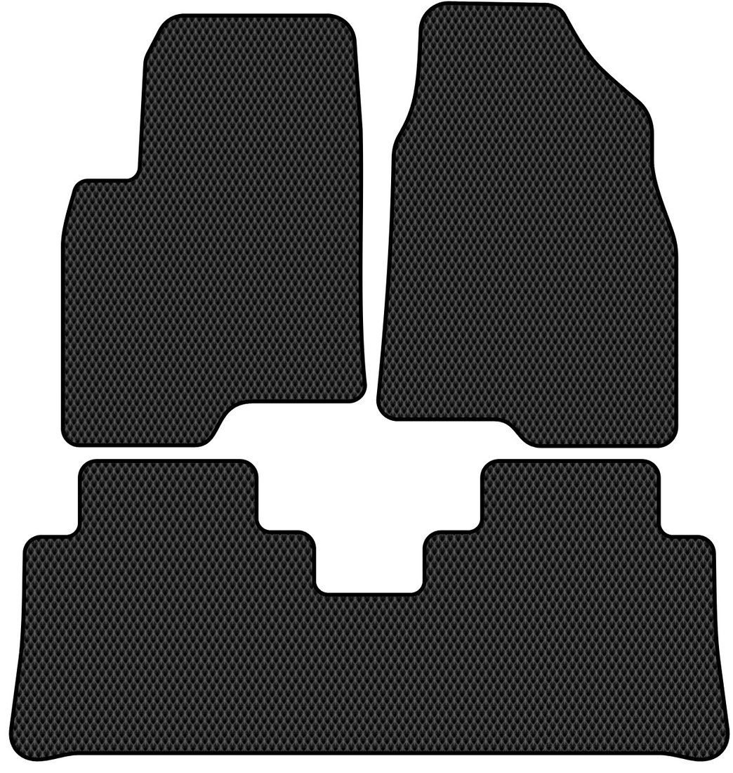 

Комплект ковриков для авто Alicosta Chevrolet Captiva I (suv / C140) 2011 - 2015 (черный, ромб)