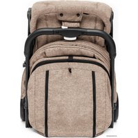 Коляска прогулочная «книга» Amarobaby Voyager (коричневый)