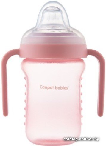 Поильник Canpol babies 56/605 (220 мл, розовый)