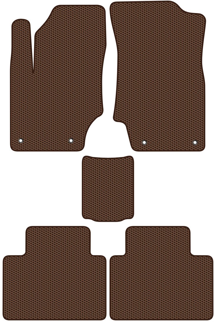 

Комплект ковриков для авто Alicosta Geely Atlas Pro I (suv / NL-3,3BT,3BY) 2019 - Н.В. (коричневый, сота)