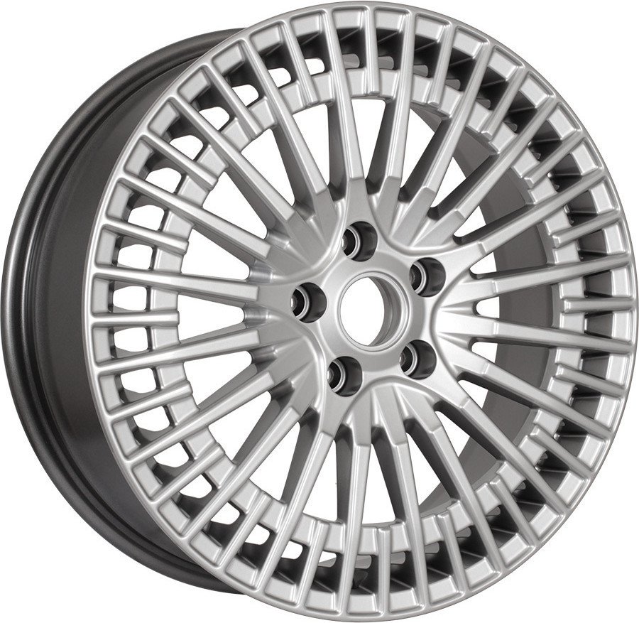 Литые диски KDW KD1820 18x7 5x114.3мм DIA 66.6мм ET 37мм Silver Painted