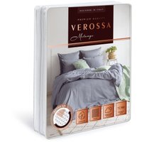Евро комплект постельного белья Verossa Евро Melange Indigo VRM 2515 Indigo Д12 23