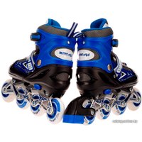 Роликовые коньки Favorit 106SET-M-BL (р. 34-37)