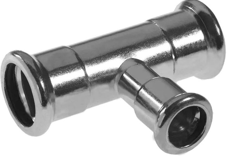 

Фитинг KAN Тройник редукционный press 28x22x28 1609260050
