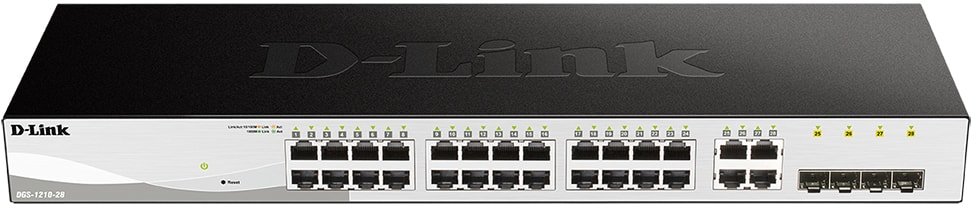 

Управляемый коммутатор 2-го уровня D-Link DGS-1210-28/FL1A