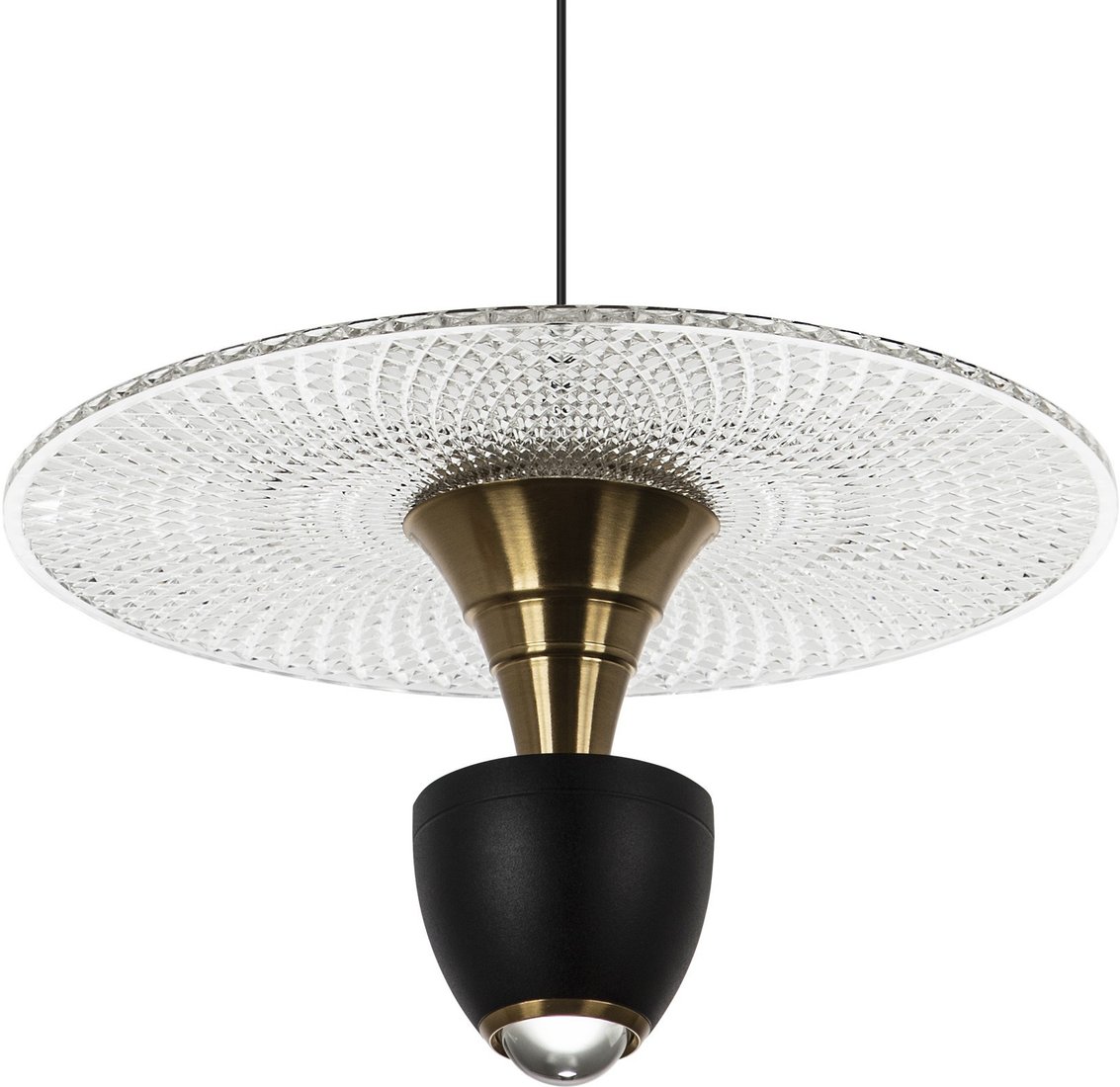 

Подвесная люстра LED4U L8709-3 BK