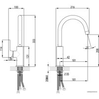 Смеситель Lemark Comfort LM3073C