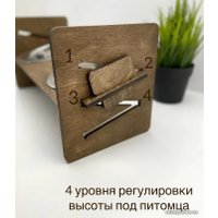 Миски на подставке Lazer_bobr Регулируемая подставка для мисок кошек и собак