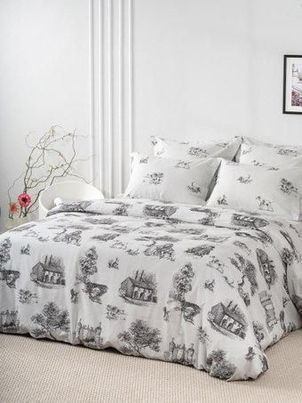 Евро комплект постельного белья Windslow Мира Евро 70x70 20064-1+20065-1