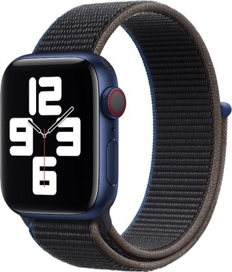 Ремешок Apple из плетеного нейлона 40 мм (угольный) MYA42